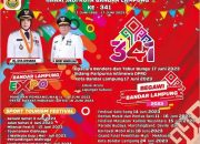 Perayaan HUT ke-341, Pemkot Gelar Begawi Bandar Lampung 2023