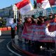 Aliansi BEM Nusantara Provinsi Lampung Deklarasi Pemilu Damai di Tugu Adipura