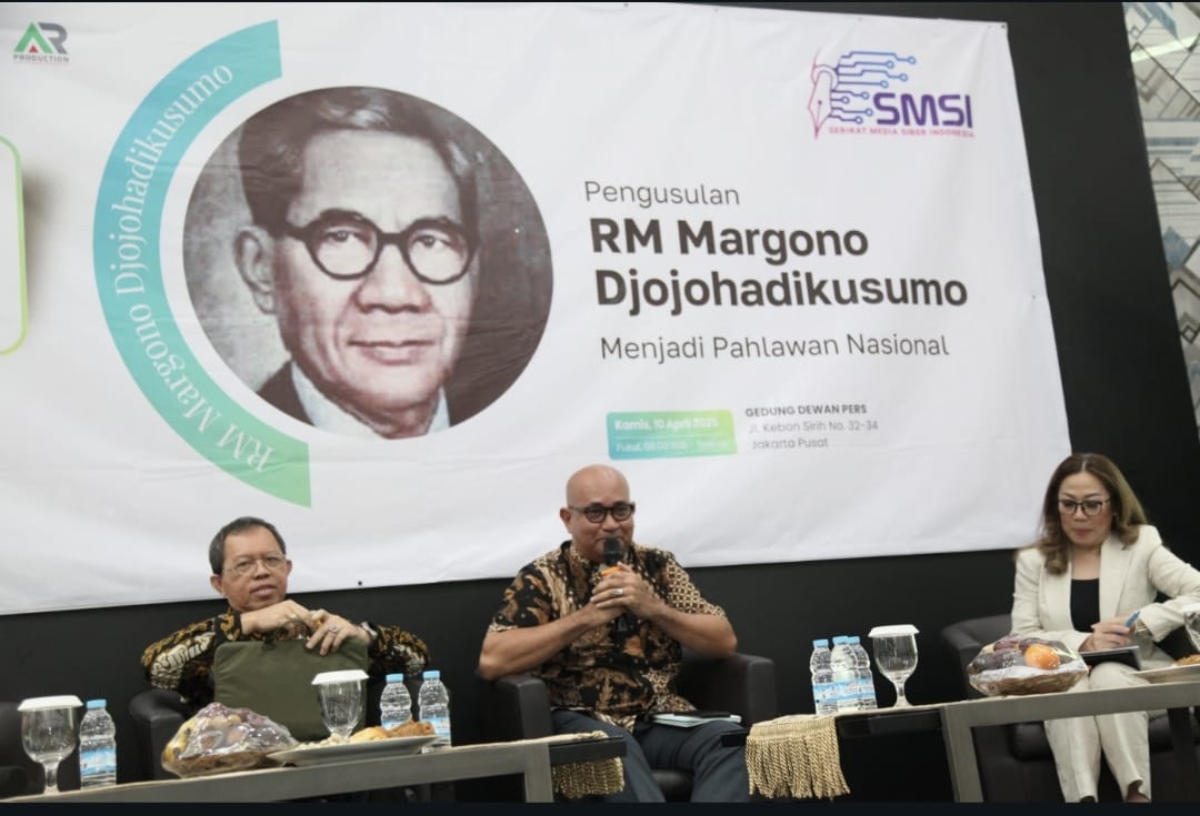 SMSI Gelar Seminar Nasional, Usulan RM Margono Djojohadikusumo Jadi Pahlawan Ditunda