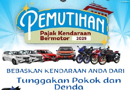 Kabar Gembira! Pemutihan dan Diskon Pajak Kendaraan Roda 2 dan 4 Digelar di 7 Wilayah Bulan Ini