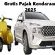 Gratis Pajak Kendaraan 2025, Khusus Pelat Luar Daerah, Begini Cara Mengurusnya