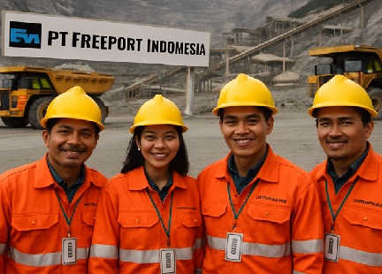 PT Freeport Indonesia Buka Loker hingga 25 Mei 2025, Lulusan SMA/SMK Bisa Melamar, Simak Kualifikasinya