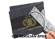 Pembeli Mobil dan Motor Berkas Segera Cek Keaslian BPKB, Perhatikan Nomor dan Lambang Berikut, Lihat!