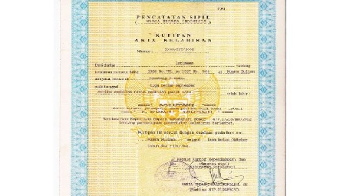 Pemilik Akta Kelahiran Lama Wajib Tahu 4 Kode Ini, Orangtua dan Anak Wajib Tahu, Penting, Simak!