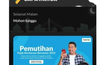 Semakin Canggih! Urus Pemutihan Pajak Kendaraan Bisa dari Rumah, Cukup Pakai Aplikasi Sapawarga, Ini Tahapannya!