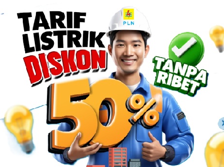PLN Berikan Diskon Listrik 50% Juni-Juli 2025, Simak Ketentuannya!