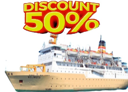 Diskon 50% Pembelian Tiket Kapal Seluruh Indonesia, Berlaku 2 Bulan Penuh, Simak Rute Kapalnya!