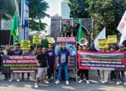 ORMAS LAMPUNG GELAR AKSI DI KEJAGUNG DESAK USUT TUNTAS KASUS SGC