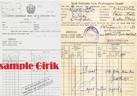 Informasi Penting Bagi Pemilik Tanah Girik, Letter C, dan Verponding, Pemerintah Tidak Akan Melakukan Hal Ini!