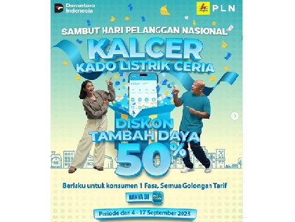 PLN Resmi Gelar Diskon 50 Persen Bulan September 2025, Warga Bisa Langsung Nikmati!