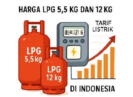Resmi Ditetapkan! Harga LPG 5,5 Kg – 12 Kg dan Tarif Listrik di Indonesia Mei 2025, Berlaku di Seluruh Wilayah