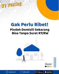 Pindah Domisili Kini Lebih Mudah: Tak Perlu Surat RT/RW, Cukup Datang ke Dukcapil