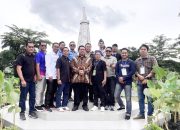 Ketum SMSI Pusat Resmikan Monumen Media Siber