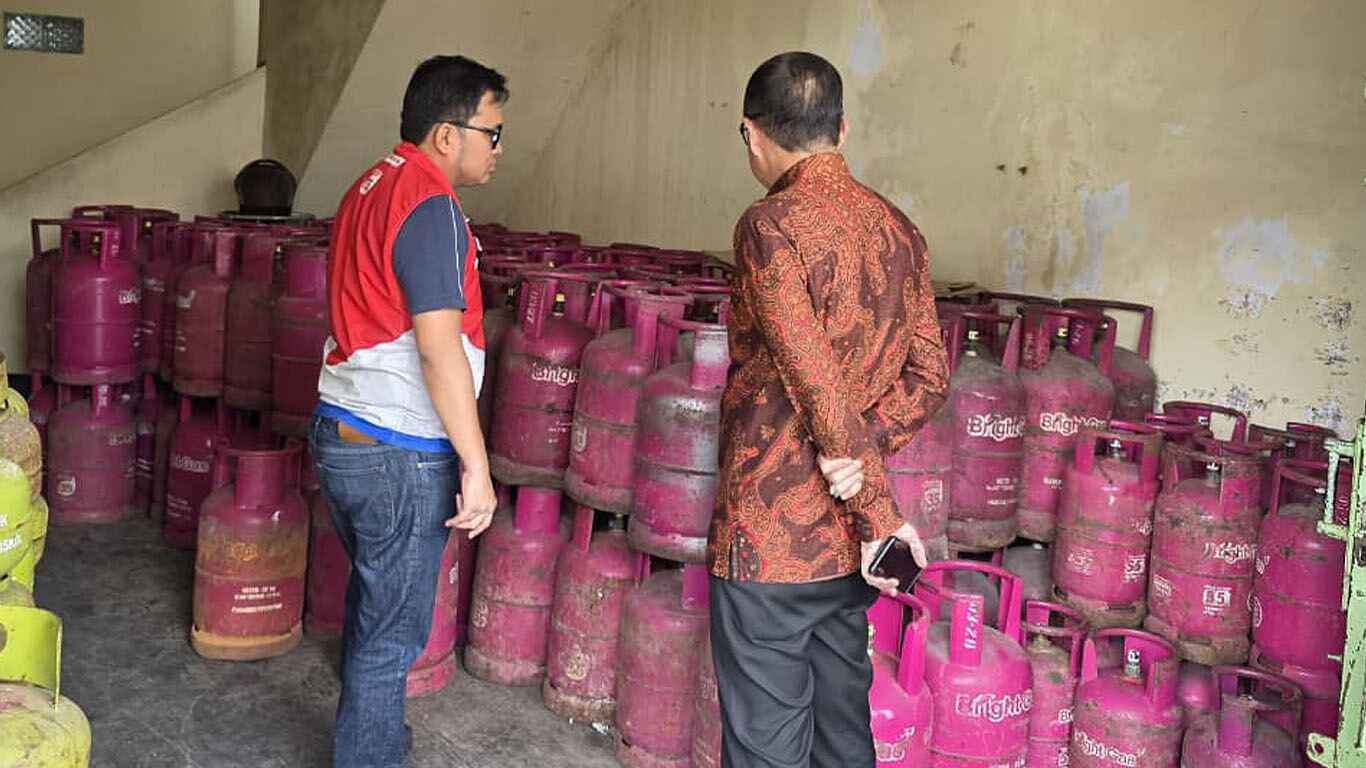 ESDM Lampung dan Pertamina Cek Distribusi LPG, Stok Aman