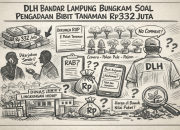 DLH Bandar Lampung Bungkam Soal Kejanggalan Pengadaan Bibit Tanaman Rp332 Juta