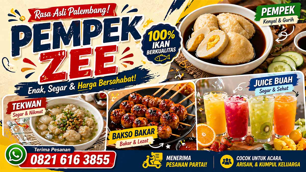 Pempek Zee Terima Pesanan Pempek Asli Palembang
