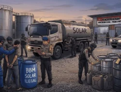 Polda Lampung Bongkar Praktik Solar Ilegal, 32 Orang Diamankan