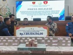 Pulihkan Kerugian Negara, Kejati Lampung Eksekusi Rp7,8 Miliar dari Perkara Tol Terpek