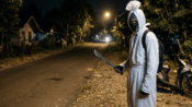 ilustrasi pocong begal