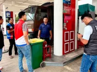Pertalite, Biosolar, dan Pertamax di SPBU Metro Kibang Dicek, Stok Aman